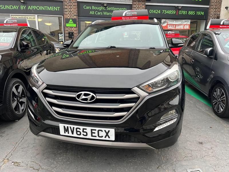 Used Hyundai Tucson SE 132 HP (97 kW) 2015 Black SUV