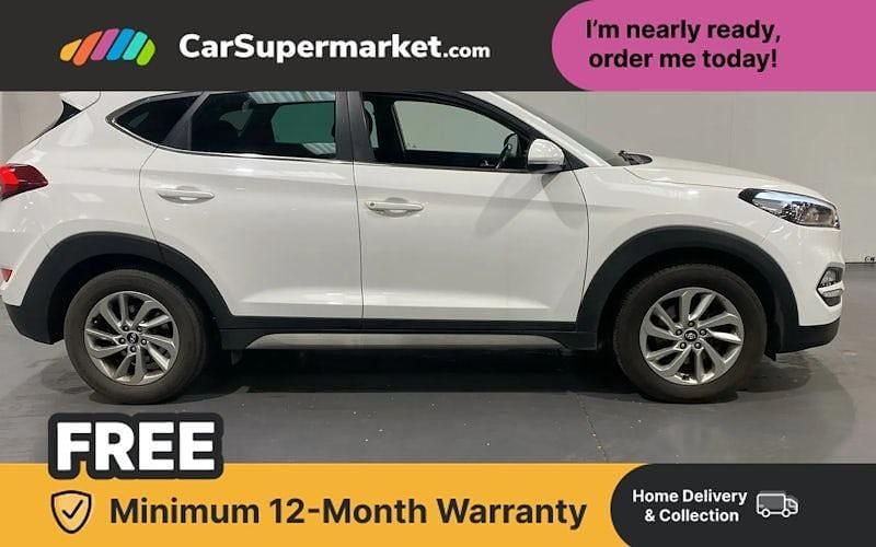 Used Hyundai Tucson Premium 116 HP (85 kW) 2017 White SUV