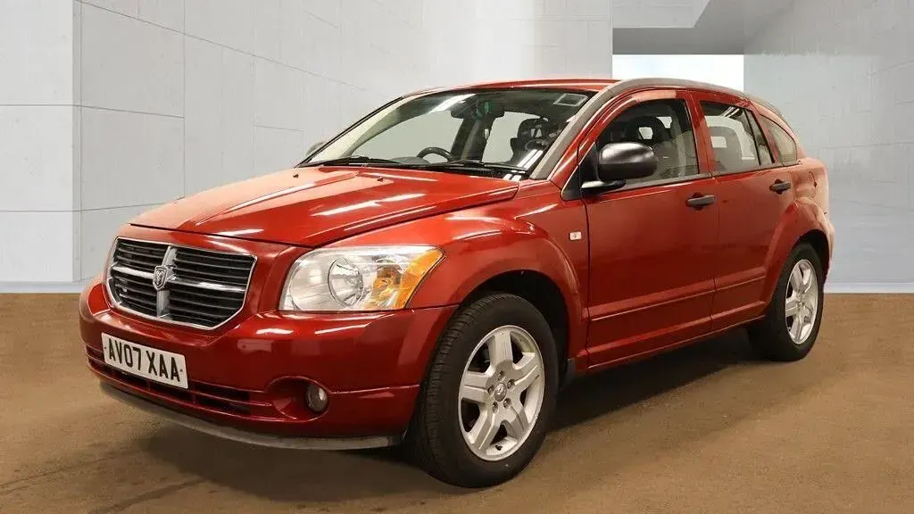 Used Dodge Caliber SXT 2007 Red Hatchback