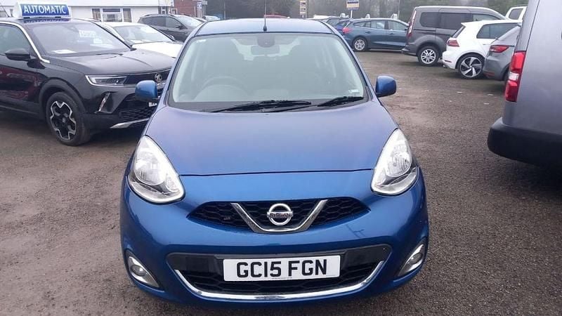 Used Nissan Micra Acenta 2015 Blue Hatchback