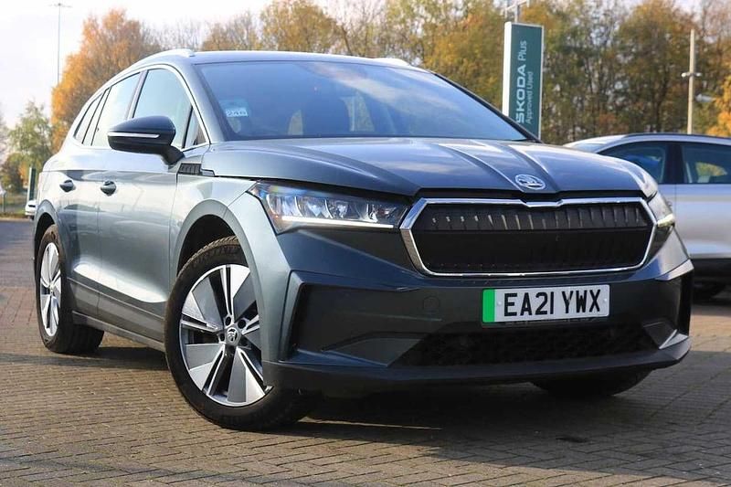 Used Skoda Enyaq iV Suite 150 kW (204 HP) 2021 Quartz grey metallic SUV