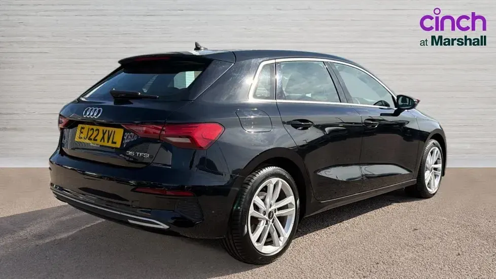 Used Audi A3 Sport 150 HP (110 kW) 2022 Black Sedan