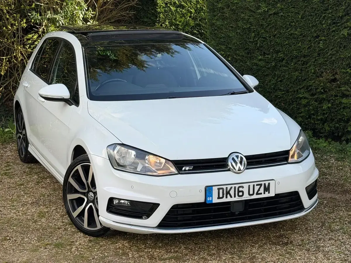 Used VW Golf VII R-line Edition 2016 White Hatchback