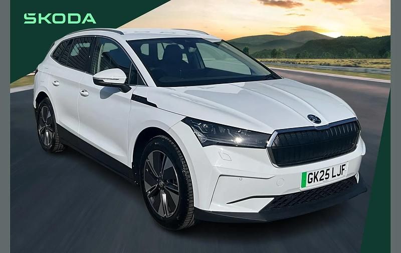 Used Skoda Enyaq iV 210 kW (286 HP) 2025 White SUV