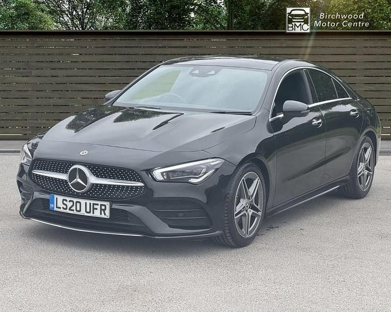 Used Mercedes CLA180 AMG line 136 HP (100 kW) 2020 Black Sedan