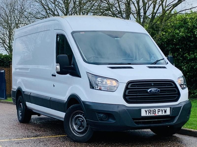 Used Ford Transit 130 HP (95 kW) 2018 White Van