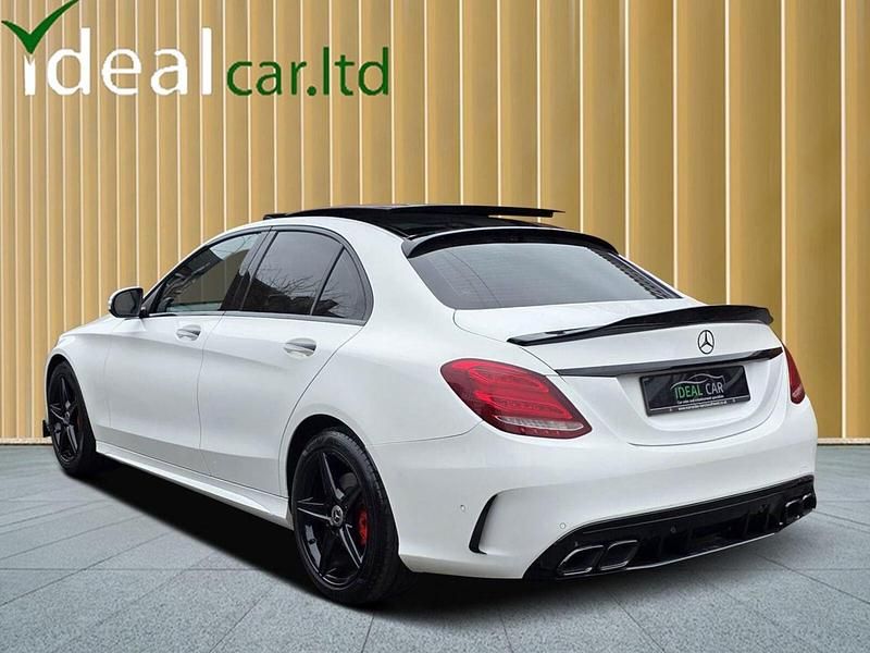Used Mercedes C250 AMG Line Premium Plus 2015 White Sedan