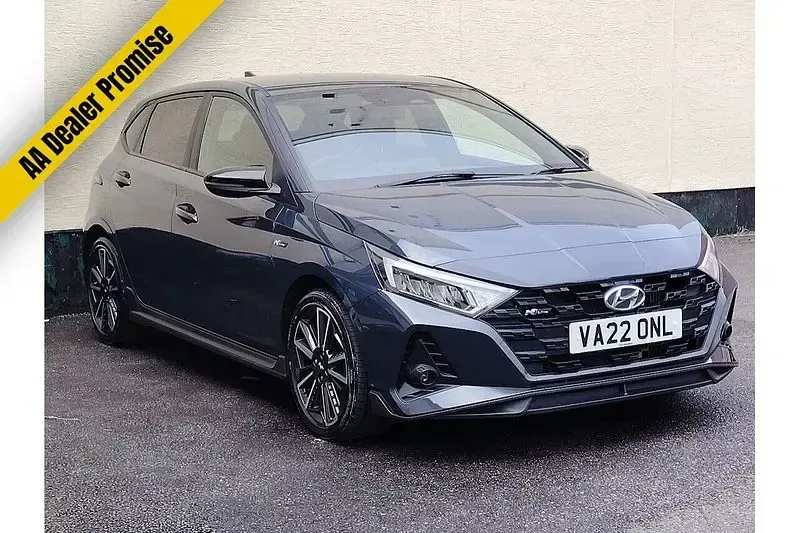 Used Hyundai i20 N Line 2022 Aurora gray Hatchback