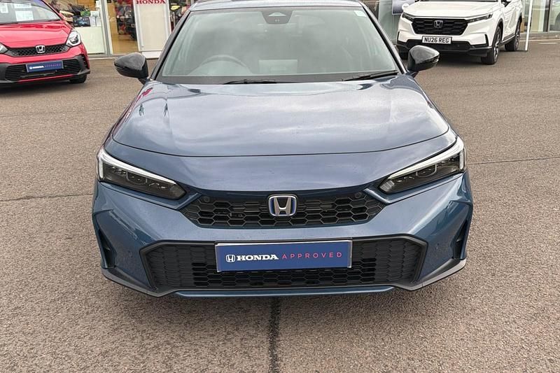 Used Honda Civic Sport 2025 Blue Hatchback