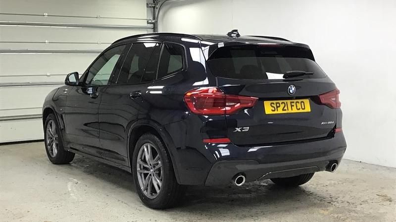 Used BMW X3 M Sport 187 HP (137 kW) 2021 Black SUV