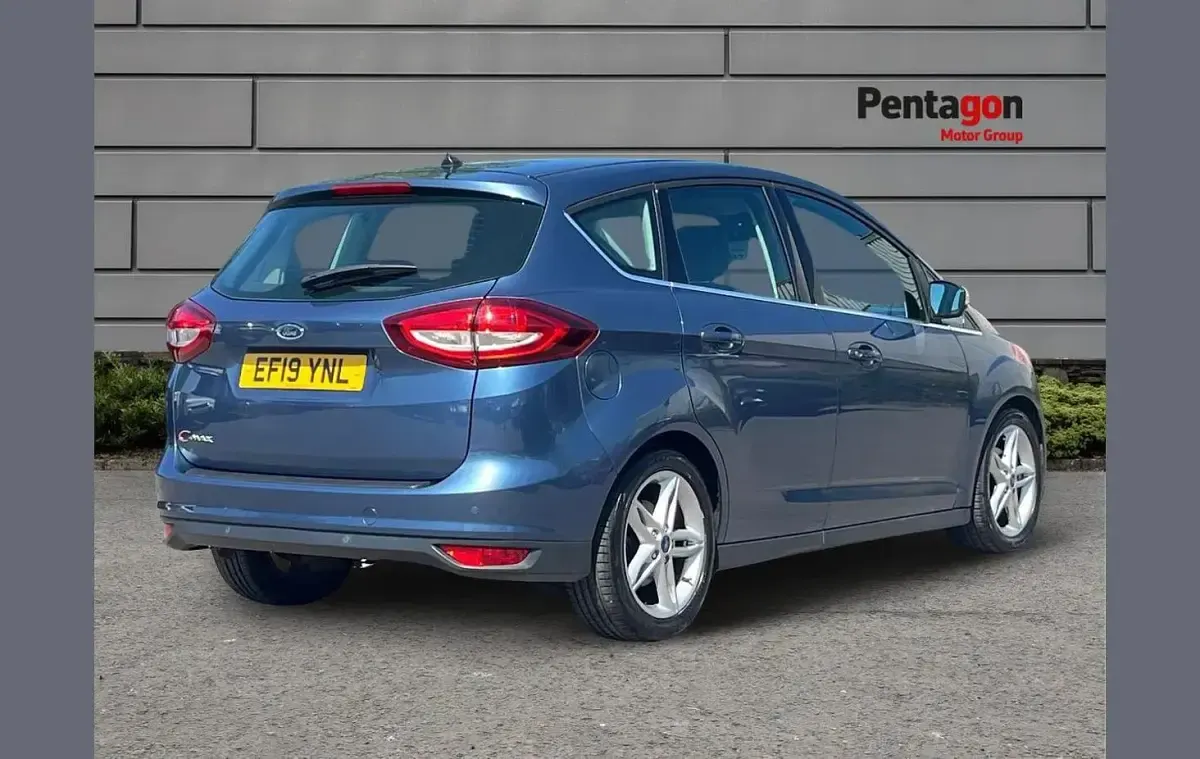 Used Ford C-MAX Titanium X 123 HP (90 kW) 2019 Blue MPV