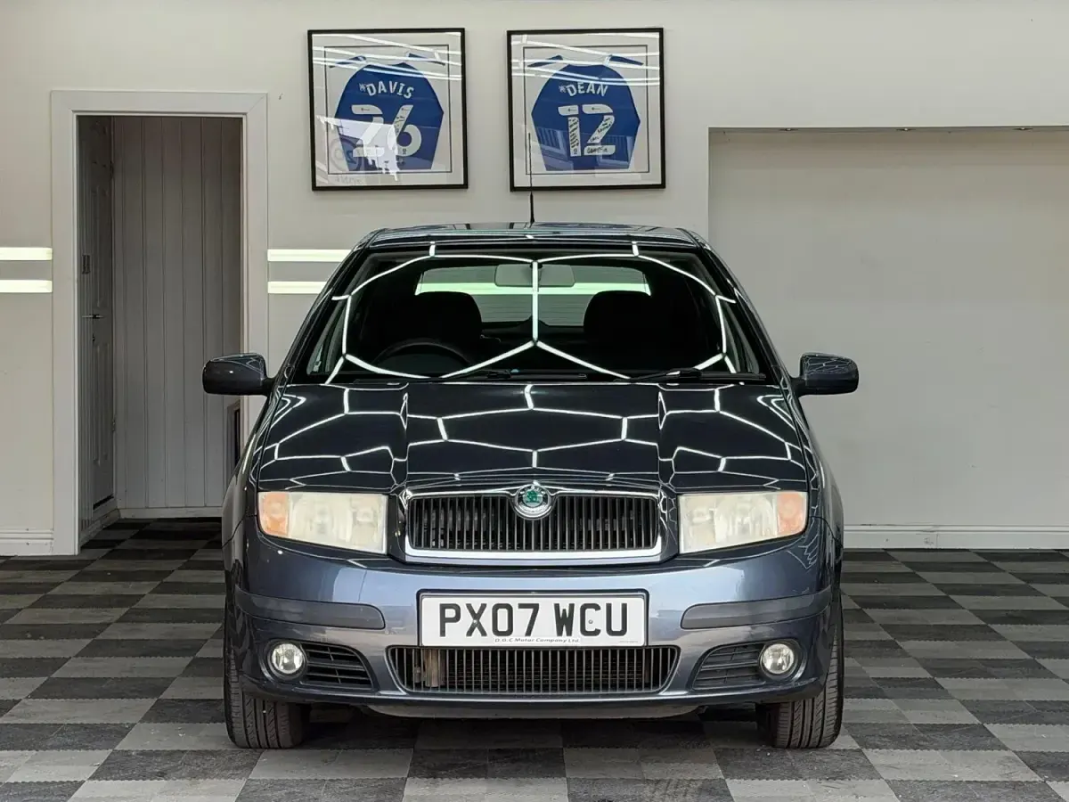 Used Skoda Fabia Ambiente 75 HP (55 kW) 2007 Grey Hatchback