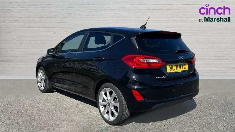 Used Ford Fiesta Titanium X 125 HP (91 kW) 2021 Black Hatchback