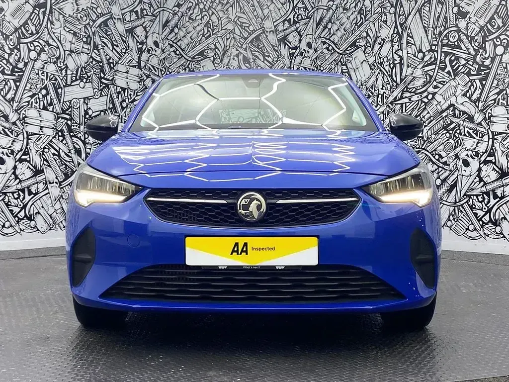 Used Vauxhall Corsa S 100 HP (73 kW) 2021 Blue Hatchback