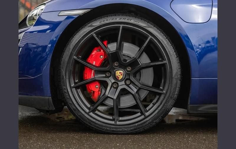 Used Porsche Taycan 439 kW (598 HP) 2022 Blue Sedan