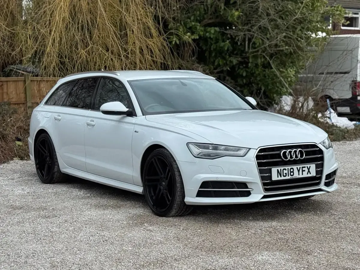 Gebraucht Audi A6 S-Line 190 PS (139 kW) 2018 Weiß Kombi