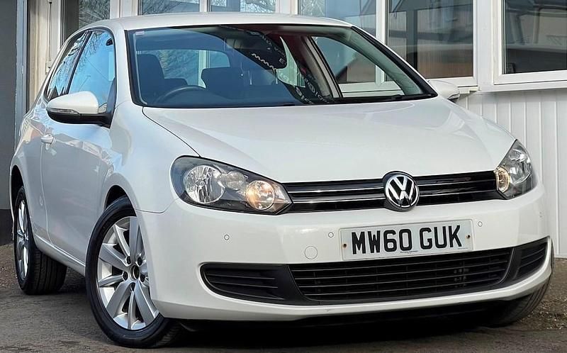 Used VW Golf VI SE 122 HP (89 kW) 2011 White Hatchback