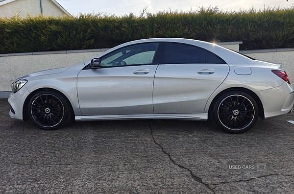 Used Mercedes CLA220 AMG line 2018 Silver Sedan