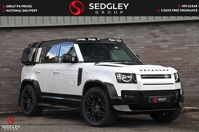 White Used 2023 Land Rover Defender Dynamic SUV | £61,995 (A bit pricey) - Image 1/4