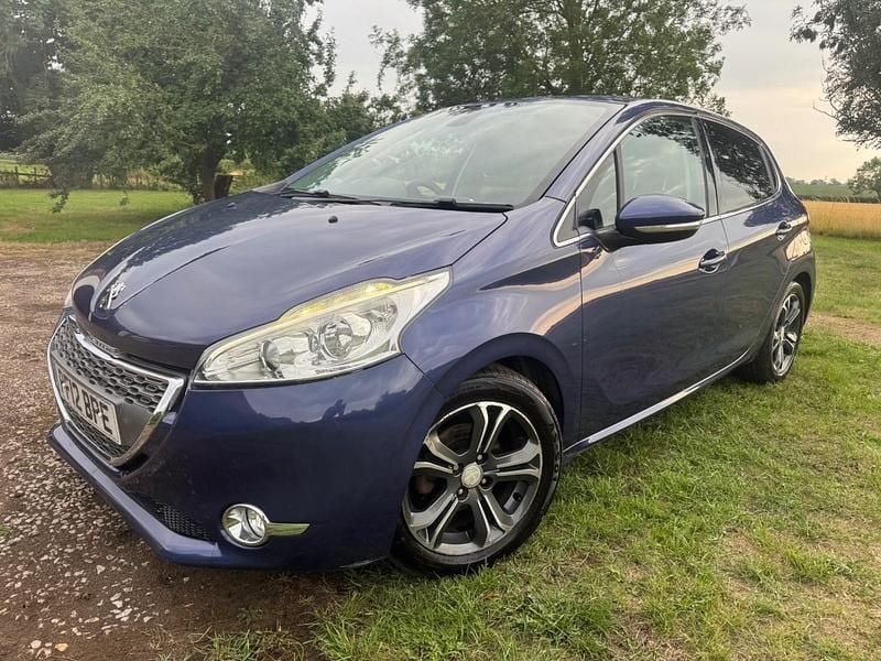 Blue Used 2012 Peugeot 208 Allure Hatchback | £2,490 (Fair price) - Image 1/4