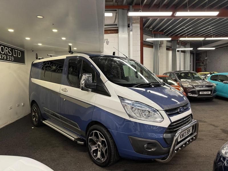 Used Ford Transit Custom Trend 100 HP (73 kW) 2013 Blue Van