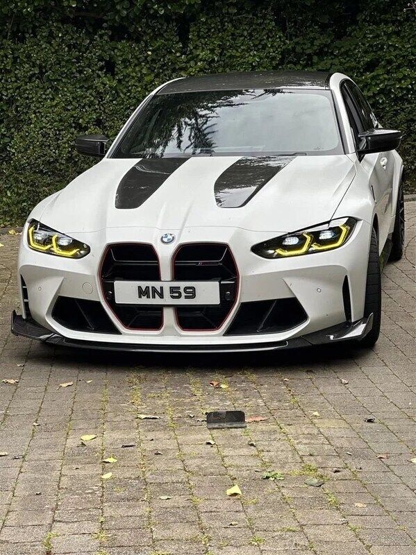 White Used 2023 BMW M3 Comfort Edition Sedan | £89,990 (Fair price) - Image 1/4