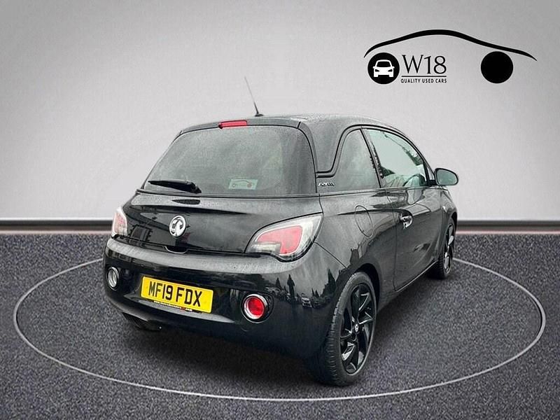 Used Vauxhall Adam S 70 HP (51 kW) 2019 Black Hatchback