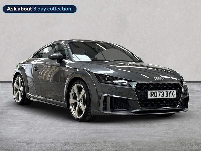 Grey Used 2023 Audi TT S-Line Coupe | £30,324 (Expensive) - Image 1/3