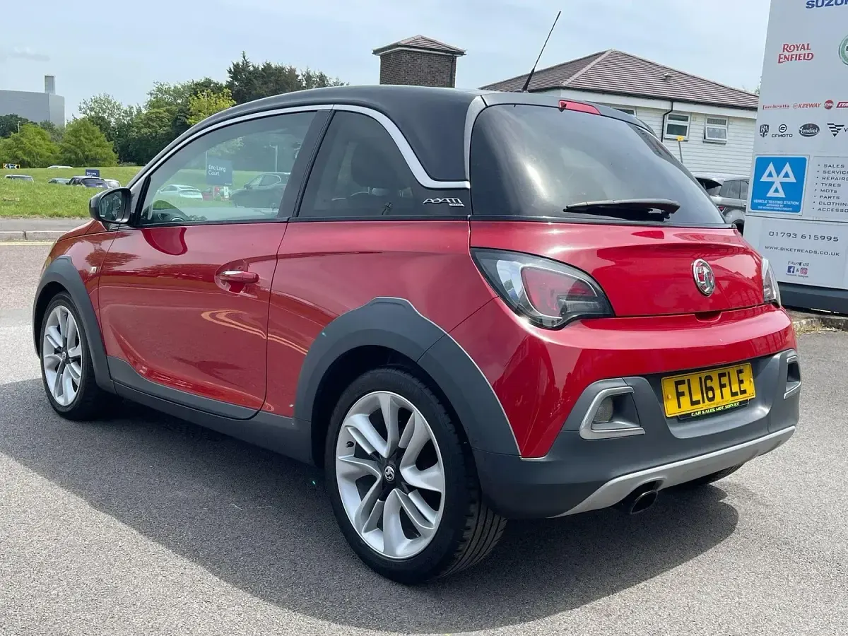 Used Vauxhall Adam Rocks 2016 Red Hatchback