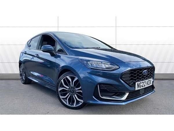 Blue Used 2022 Ford Fiesta ST-Line Hatchback | £14,762 (Fair price) - Image 1/4