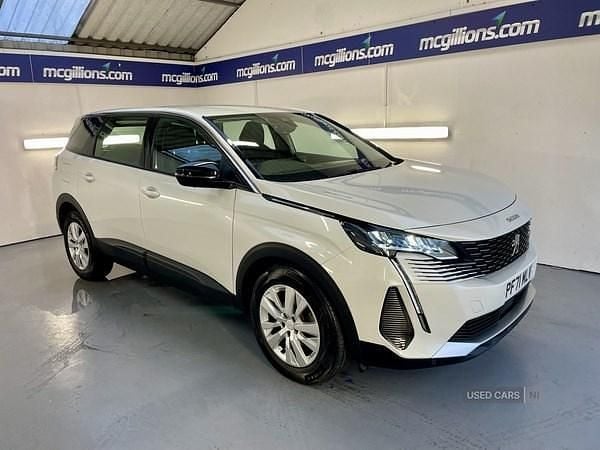White Used 2022 Peugeot 5008 Active Premium Hatchback | £19,995 (Fair price) - Image 1/4