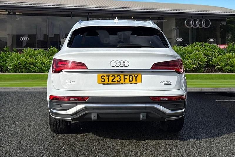 Used Audi Q5 S-Line 204 HP (150 kW) 2023 White SUV