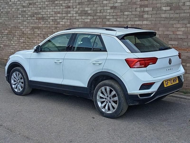 Used VW T-Roc SE 115 HP (84 kW) 2020 White SUV