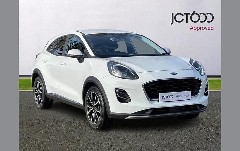 White Used 2020 Ford Puma Gen-E Titanium SUV | £12,000 (Good price) - Image 1/4