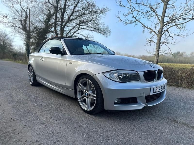 Used BMW 120 Cabriolet Sport Line 2012 Silver Cabriolet