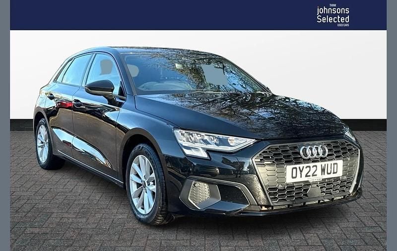 Used Audi A3 147 HP (108 kW) 2022 Black Sedan