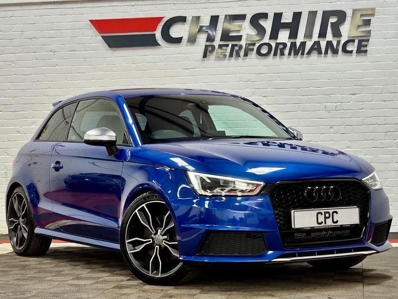 Used Audi S1 270 HP (198 kW) 2015 Blue Hatchback