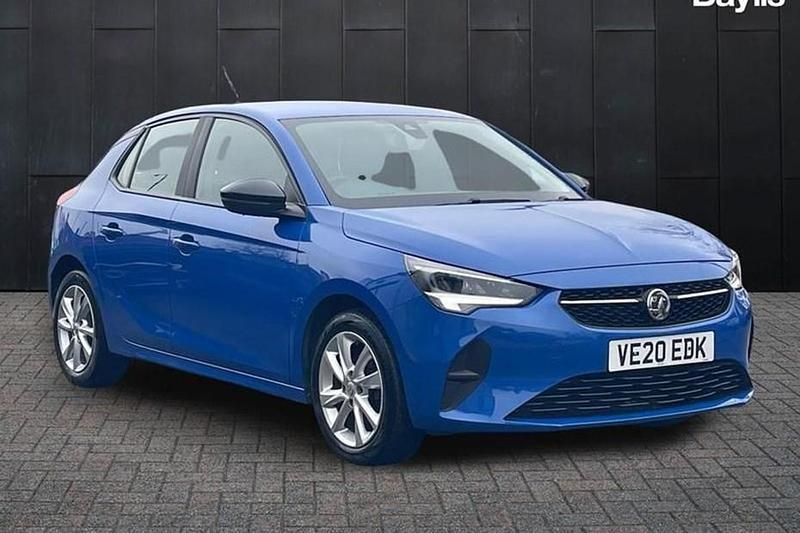 Used Vauxhall Corsa 75 HP (55 kW) 2020 Blue Hatchback