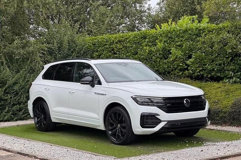 White Used 2021 VW Touareg Black Edition SUV | £35,995 (Fair price) - Image 1/1