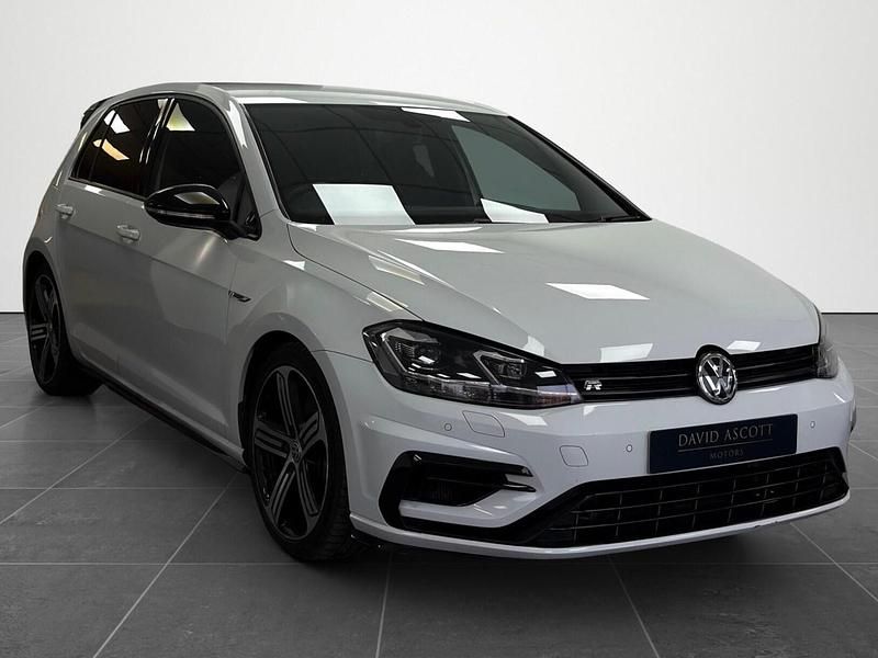 Used VW Golf VII R 2019 White Hatchback