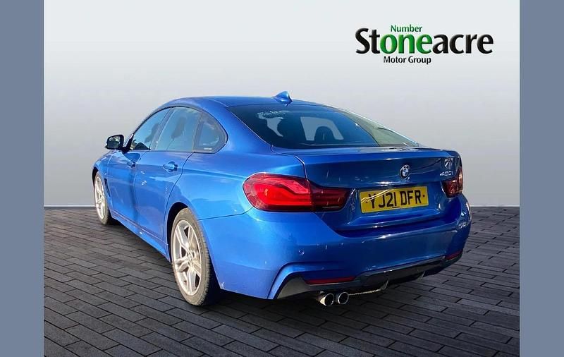 Used BMW 420 M Sport 180 HP (132 kW) 2021 Blue Coupe