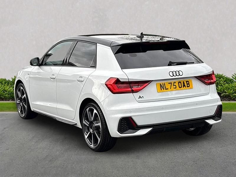 Used Audi A1 Sportback Black Edition 116 HP (85 kW) 2025 White Hatchback