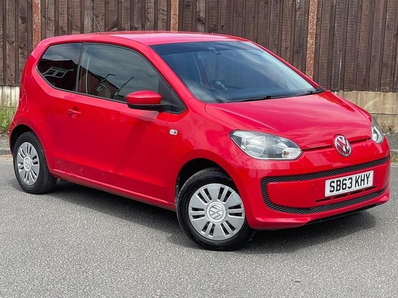 Red Used 2013 VW up! move up! Hatchback | £2,395 (Fair price) - Image 1/4