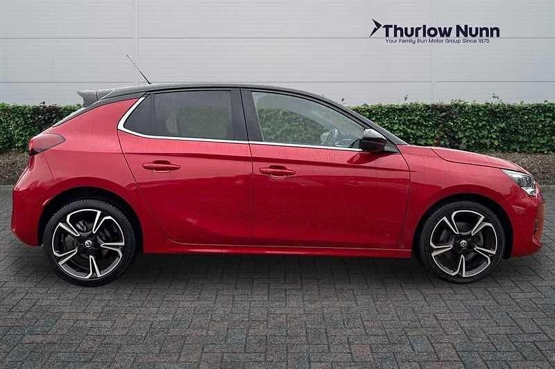 Used Vauxhall Corsa Ultimate 130 HP (95 kW) 2022 Red Hatchback