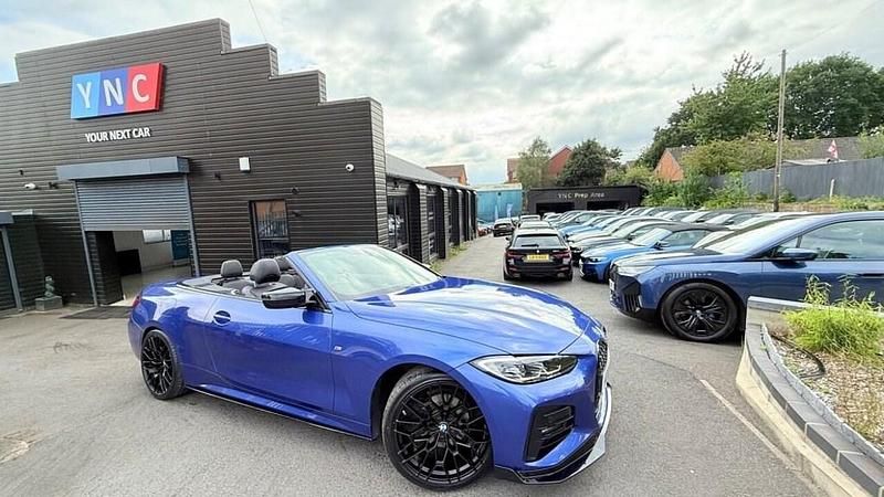 Blue Used 2021 BMW 420 M Sport Cabriolet | £25,491 (A bit pricey) - Image 1/4