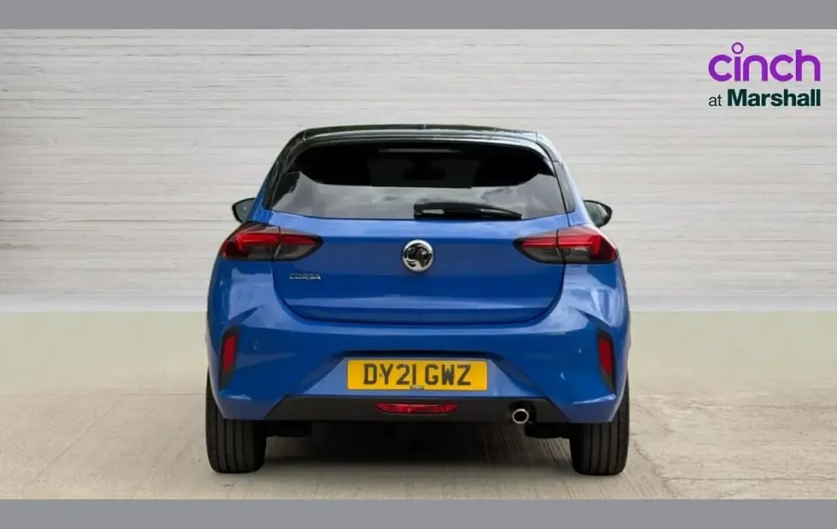 Used Vauxhall Corsa SRi 99 HP (72 kW) 2021 Blue Hatchback