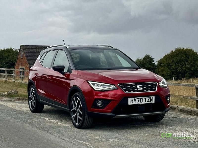 Red Used 2020 Seat Arona XCELLENCE Lux SUV | £13,850 (Fair price) - Image 1/4