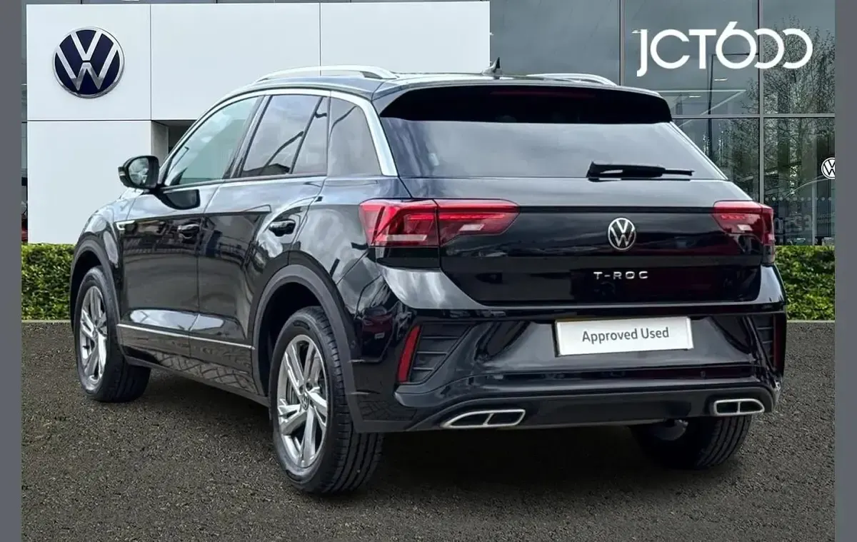 Used VW T-Roc R-line 150 HP (110 kW) 2025 Black SUV