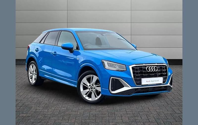 Blue Used 2023 Audi Q2 S-Line SUV | £25,841 (Fair price) - Image 1/4