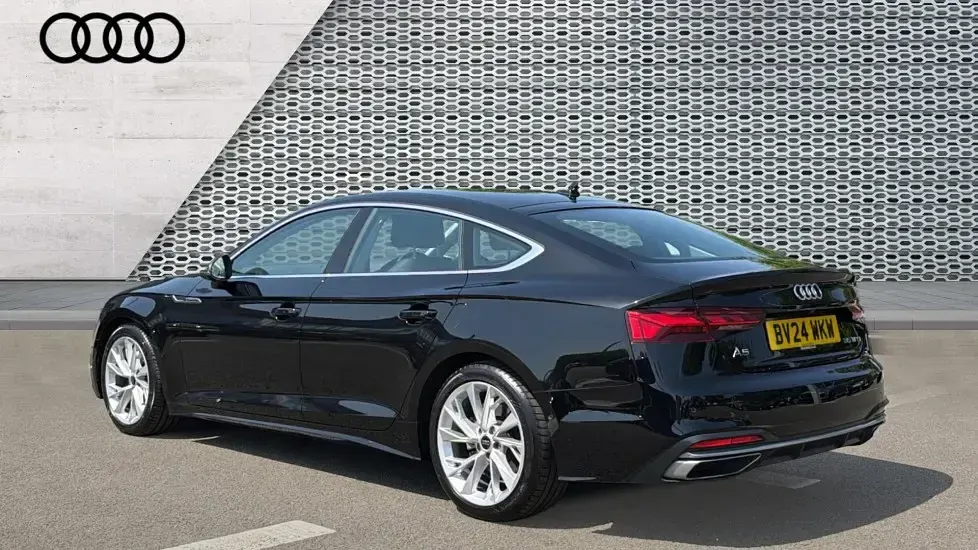 Used Audi A5 Sportback Sport 150 HP (110 kW) 2024 Black Hatchback